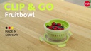 Emsa Vorratsbehälter Clip &amp; Go Bowl 1.1 l, Grün