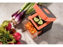 Genius Zwiebelschneider Nicer Dicer Spicy 4-teilig, Orange