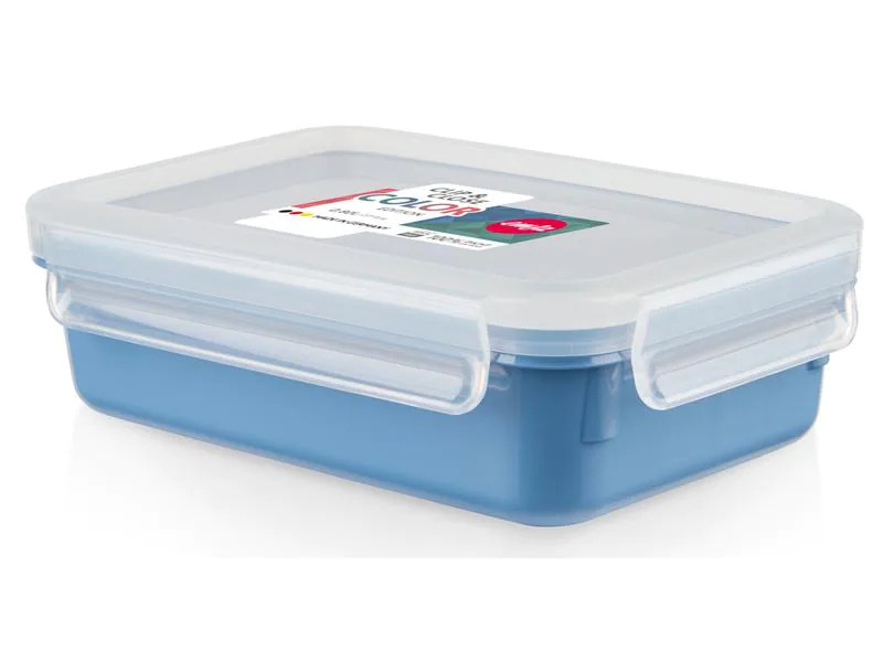 Emsa Vorratsbehälter Clip &amp; Close 0.8 l, Blau