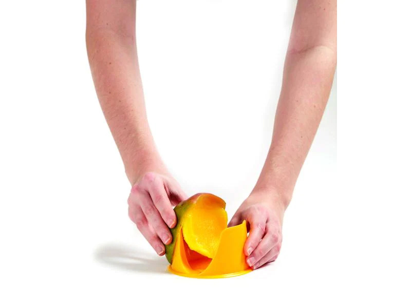 Zyliss Mangoschneider Orange/Weiss