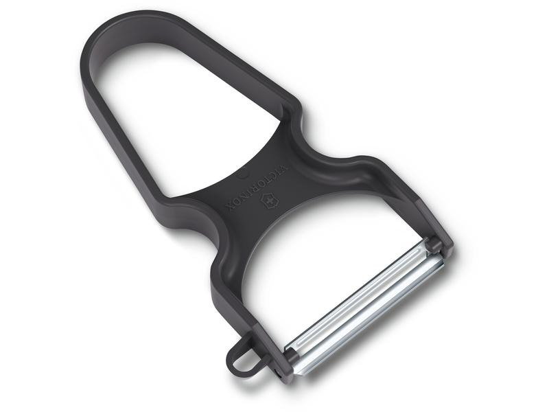 Victorinox Sparschäler Rapid mit gerader Klinge, Schwarz