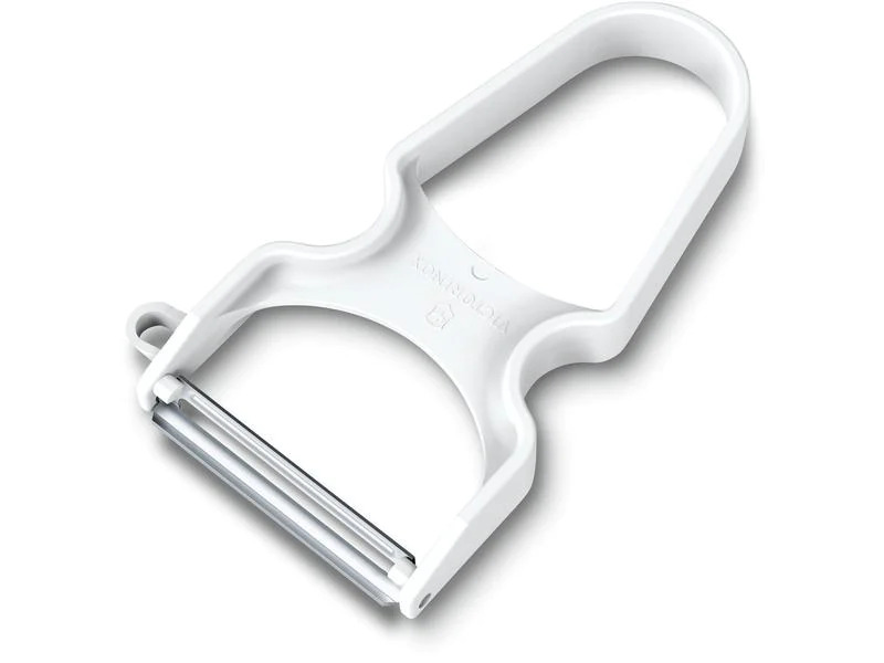 Victorinox Sparschäler Rapid mit gerader Klinge, Weiss