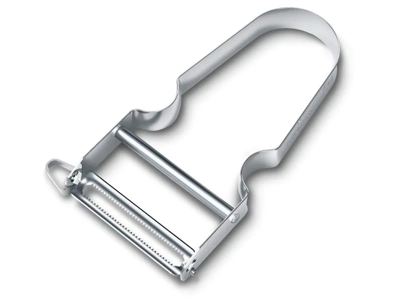Victorinox Sparschäler Star mit Zackenschliff, Silber