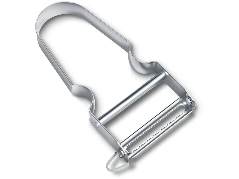 Victorinox Sparschäler Star mit Zackenschliff, Silber