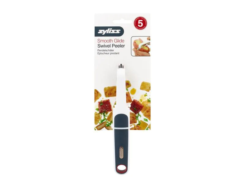 Zyliss Pendelschäler Smooth Glide Grau/Weiss