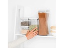 Brabantia Vorratsbehälter TASTY+ 4 Stück, 4.6 l, Transparent