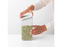 Brabantia Vorratsbehälter TASTY 1.6 l, Transparent
