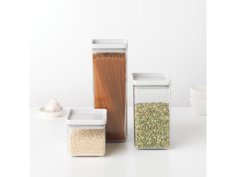 Brabantia Vorratsbehälter TASTY 1.6 l, Transparent