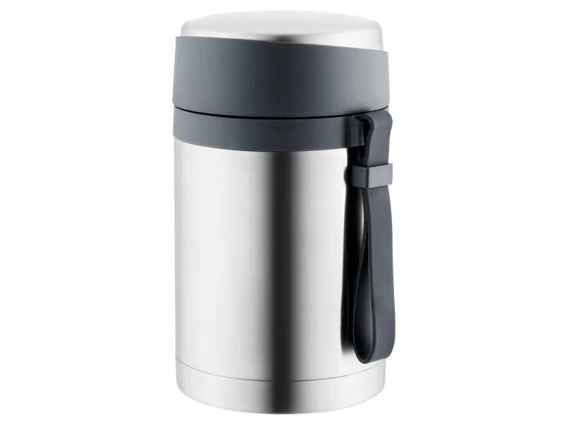 BergHOFF Vorratsbehälter Essentials 0.85 l, Schwarz/Silber