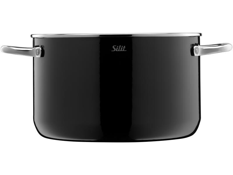 Silit Kochtopf Elegance Line 24 cm, Schwarz