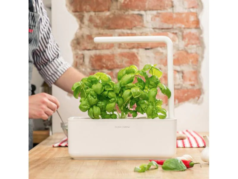 Click and Grow Kräutertopf Smart Garden 3 Grau