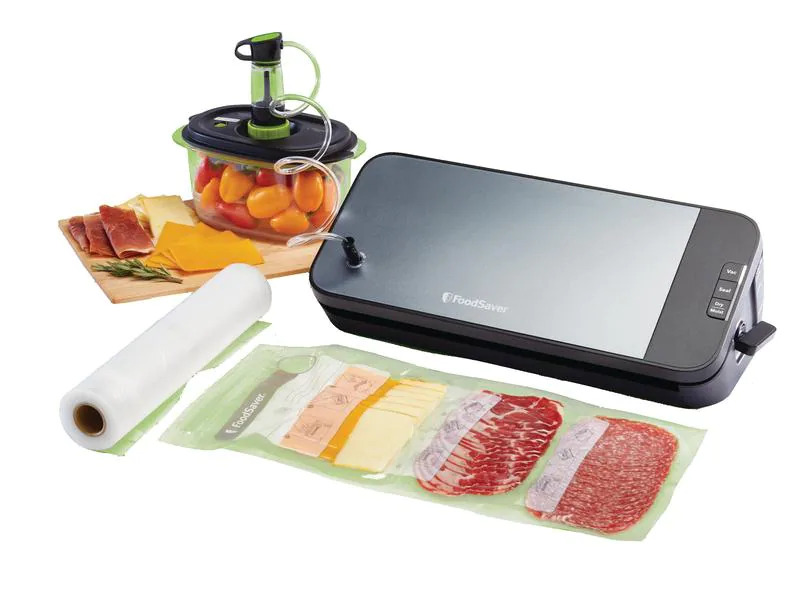 FoodSaver Vakuumiergerät VS2190X Schwarz/Silber