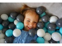 Knorrtoys Bällebad Grey 300 Bälle creme/grey/lightblue