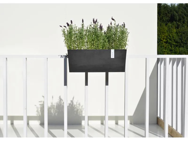 Ecopots Pflanzentopf Hanging Bruges 55 Dunkelgrau