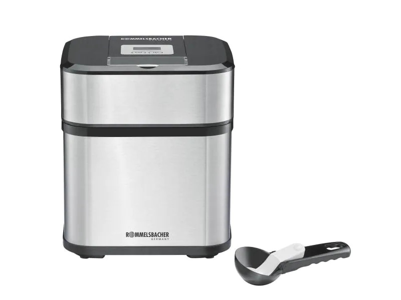 Rommelsbacher Glacemaschine 4in1 500 ml, Silber