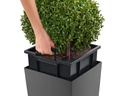 Lechuza Pflanzentopf Cubico Premium 22 Hellgrau