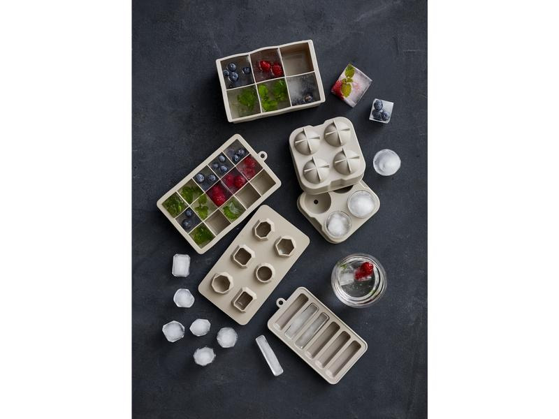 Bitz Eiswürfelform Kugel Beige