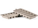 Bitz Eiswürfelform Stab 2 Stück, Beige