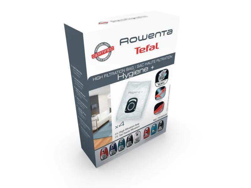 Rowenta Staubfilterbeutel ZR200520 4 Stück
