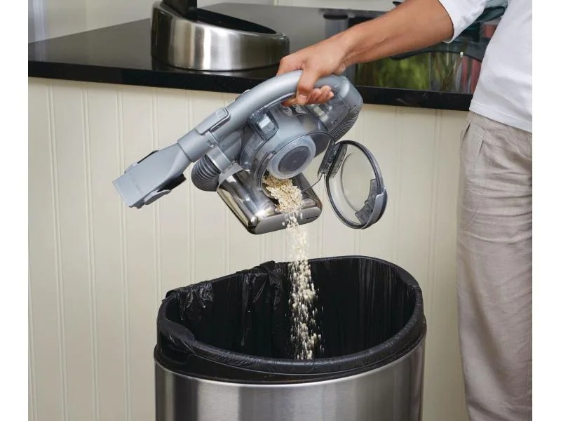 BLACK+DECKER Akku-Handsauger Dustbuster Flexi Silber