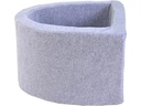 Knorrtoys Hocker Spielblöcke Soft Grey