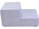 Knorrtoys Hocker Spielblöcke Soft Grey