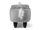 zoosy Hocker Einhorn Enea Grau