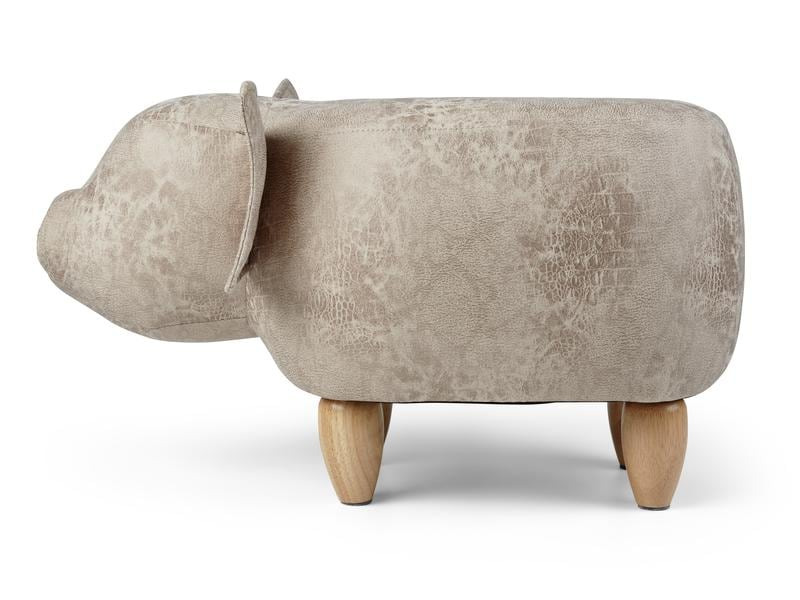 zoosy Hocker Schwein Ernie Grau