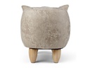 zoosy Hocker Schwein Ernie Grau