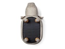 zoosy Hocker Schwein Ernie Grau