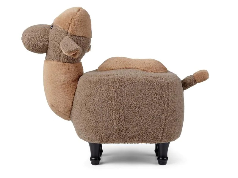 zoosy Kinderhocker Kamel Gustav Braun