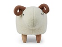 zoosy Kinderhocker Schaf Berta Weiss