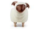 zoosy Kinderhocker Ziege Helga Weiss