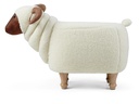 zoosy Kinderhocker Ziege Helga Weiss