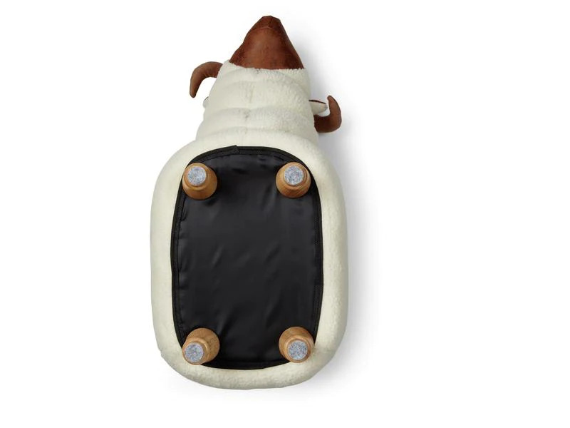 zoosy Kinderhocker Ziege Helga Weiss