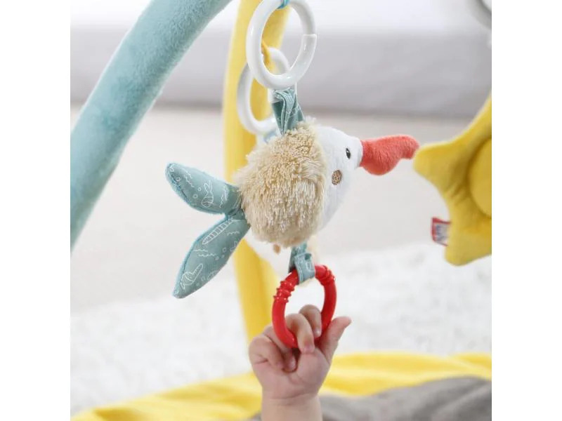fehn Krabbeldecke mit Spielbogen Bär Bruno