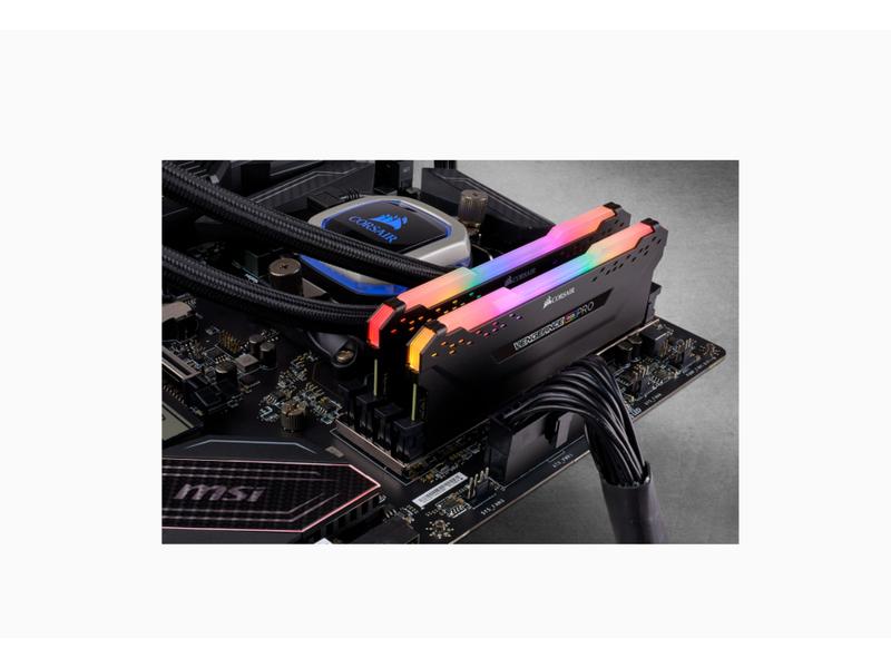 Corsair DDR4-RAM Vengeance RGB PRO Black 3200 MHz 2x 16 GB