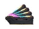 Corsair DDR4-RAM Vengeance RGB PRO Black 3600 MHz 4x 32 GB