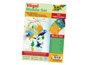 Folia Mobile Vögel, Blau/Grün/Gelb