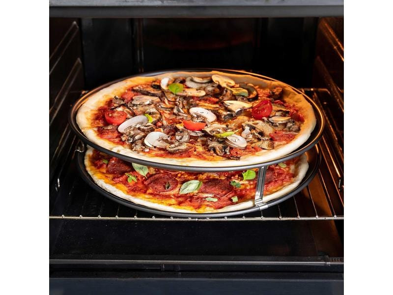 Zenker Pizzablech Special – Countries Ø 32 cm, 3-teilig