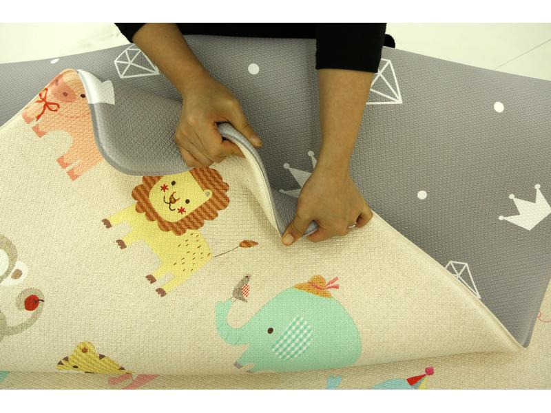 Dwinguler Spielmatte Animal Parade 190 x 130 cm