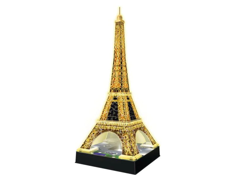 Ravensburger 3D Puzzle Eiffelturm bei Nacht