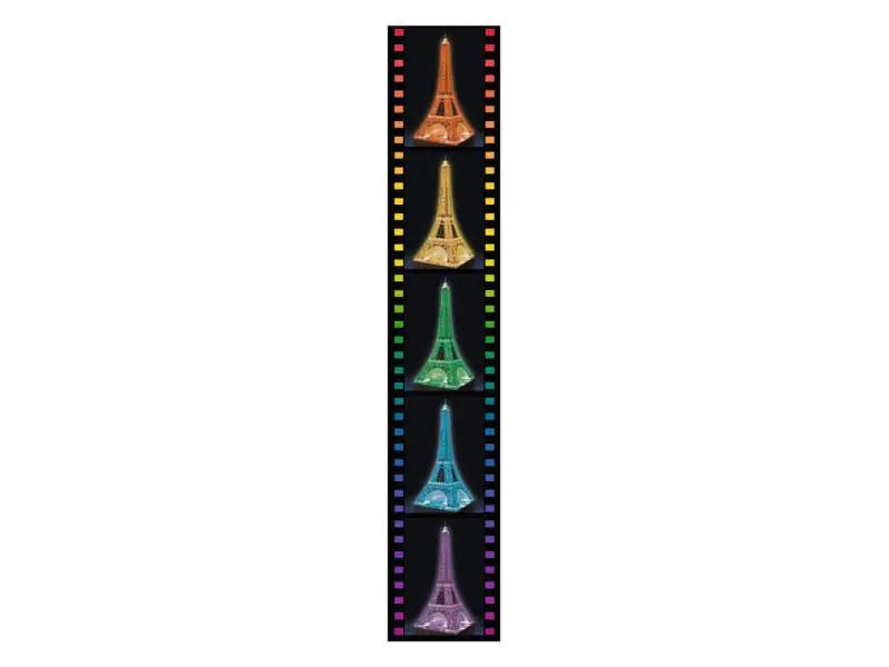 Ravensburger 3D Puzzle Eiffelturm bei Nacht