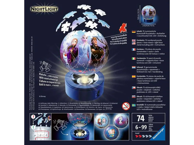 Ravensburger 3D Puzzle Frozen II Nightlight