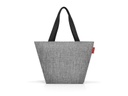 Reisenthel Tasche Shopper M Twist Silver Schwarz; Mehrfarbig