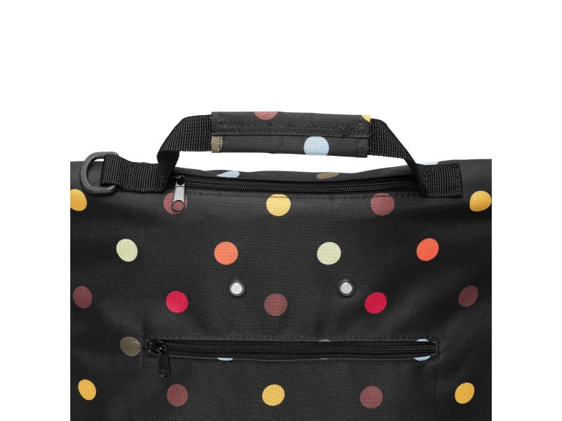 Reisenthel Einkaufstrolley  M Dots Schwarz/Mehrfarbig