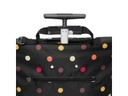 Reisenthel Einkaufstrolley  M Dots Schwarz/Mehrfarbig
