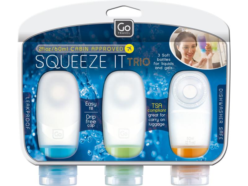 GOTravel Handgepäckflaschen Squeezy It Trio