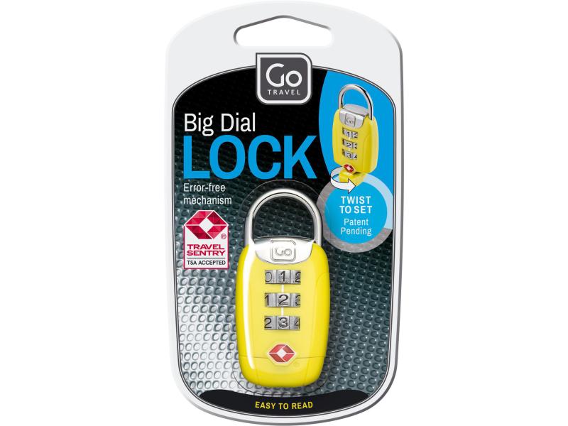 GOTravel Zahlenschloss Big Dial Twist