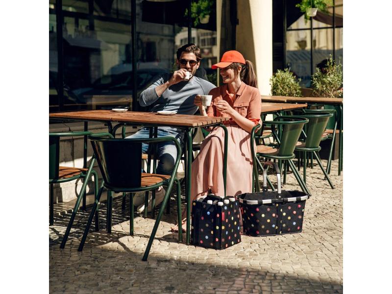 Reisenthel Flaschentasche Bottlebag dots Schwarz